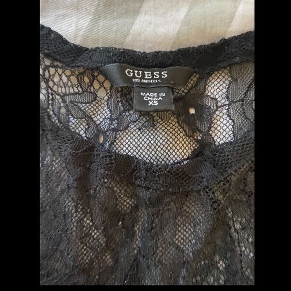Lace top by guess - Picture 2 of 3